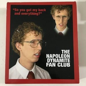 RARE Napoleon Dynamite Fan Club Box Framed Picture